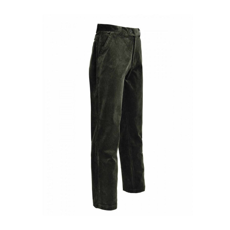 Pantalon de chasse Percussion Velours Country Kaki