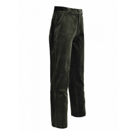 Pantalon de chasse Percussion Velours Country Kaki