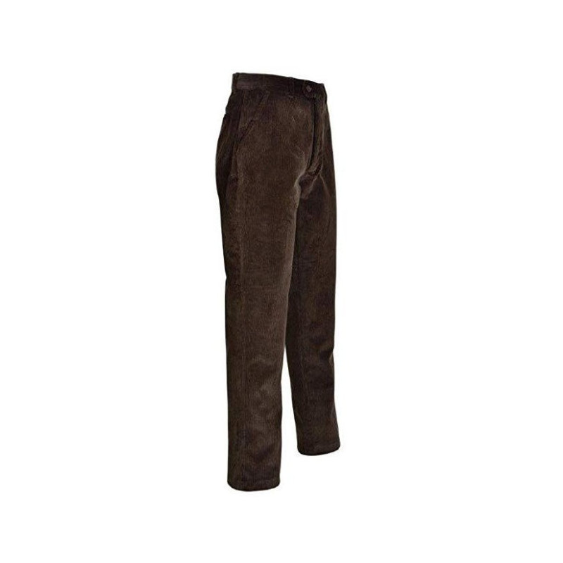 Pantalon de chasse Percussion Velours Country Marron