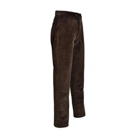 Pantalon de chasse Percussion Velours Country Marron