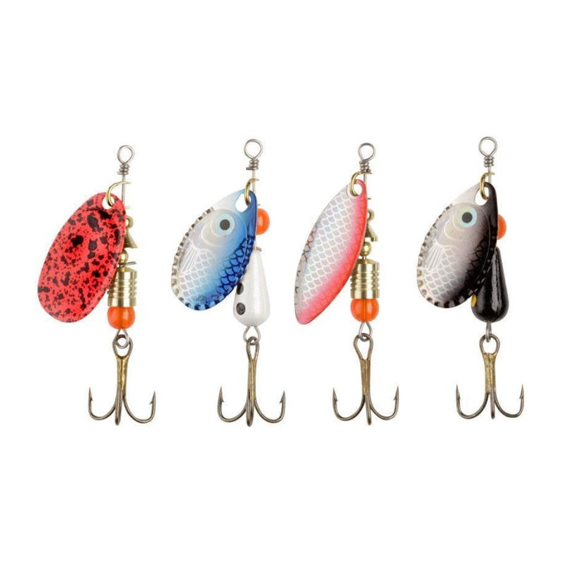 Kit de 4 Cuillères Abu Garcia - Truite