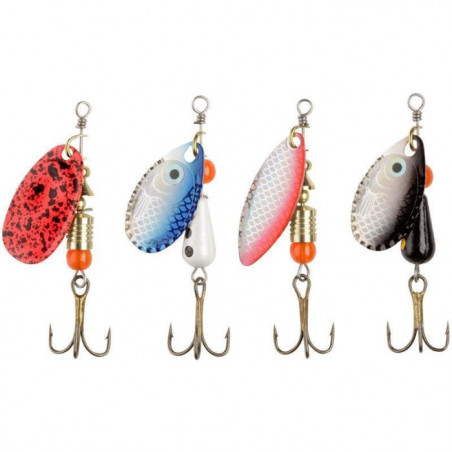 Kit de 4 Cuillères Abu Garcia - Truite