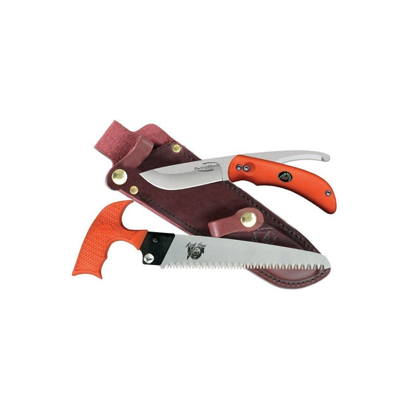 Pack Couteau et Scie Outdoor Edge SwingBlaze - Lame 90mm