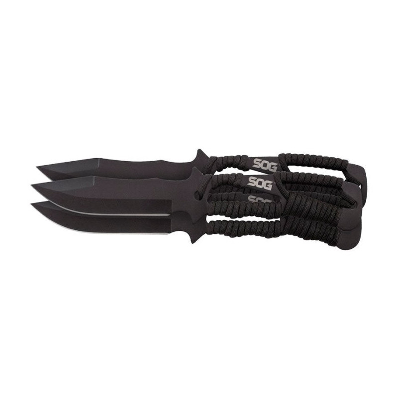Pack de 3 Couteaux de Lancer Sog - Lame 111mm
