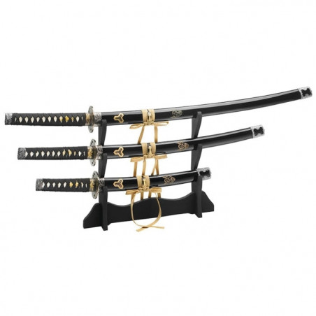 Pack Katana Boker Magnum Présentoir Hattori Hanzo - Set 4 pièces