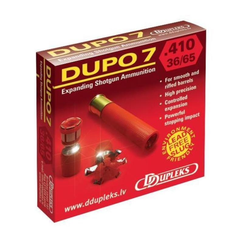 Balles Dupleks Dupo 7 - Cal. 410
