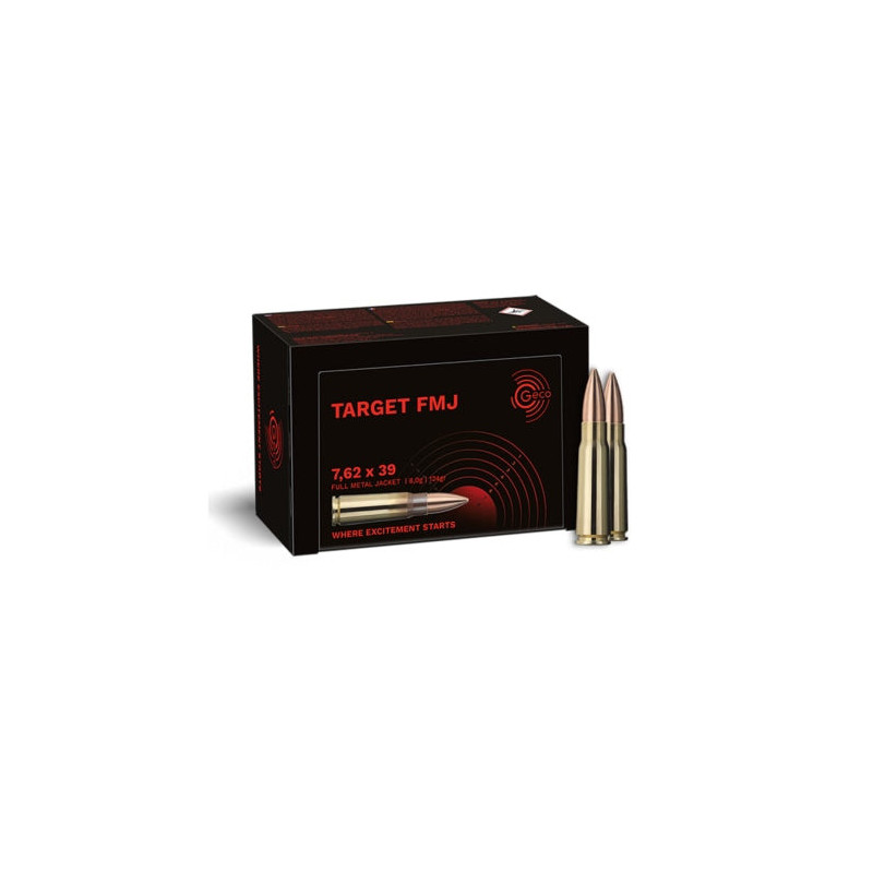 Balles Geco Target FMJ - Cal. 7.62x39