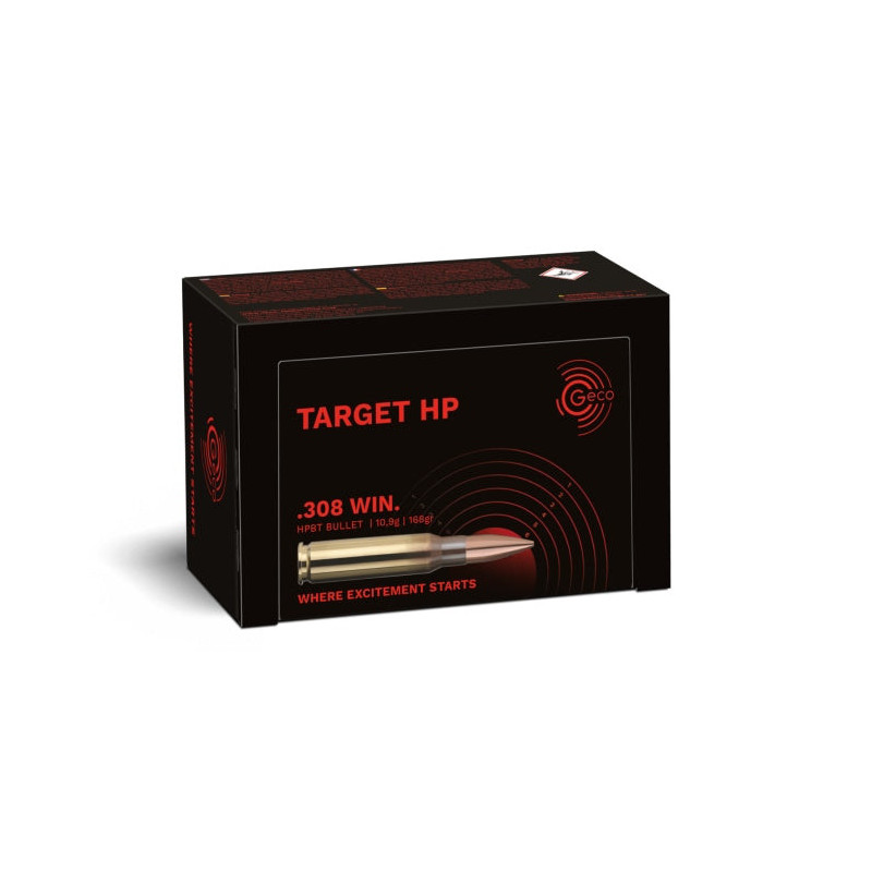 Balles Geco Target HP - Cal. 308 Win