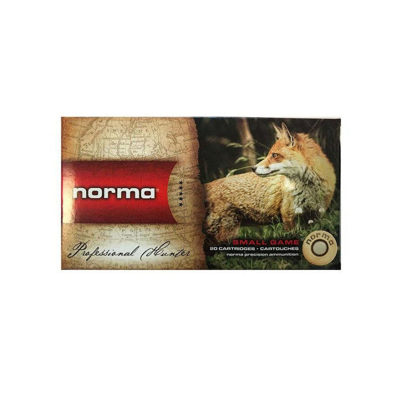 Balles Norma FMJ - Cal. 222 Rem.