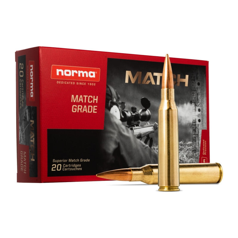 Balles Norma Serria HPBT - Cal. 338 Lapua Mag