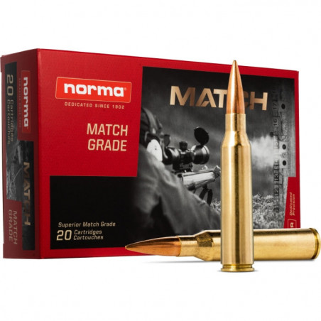 Balles Norma Serria HPBT - Cal. 338 Lapua Mag