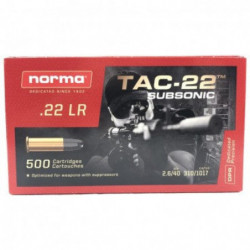 Balles Norma Subsonic -...