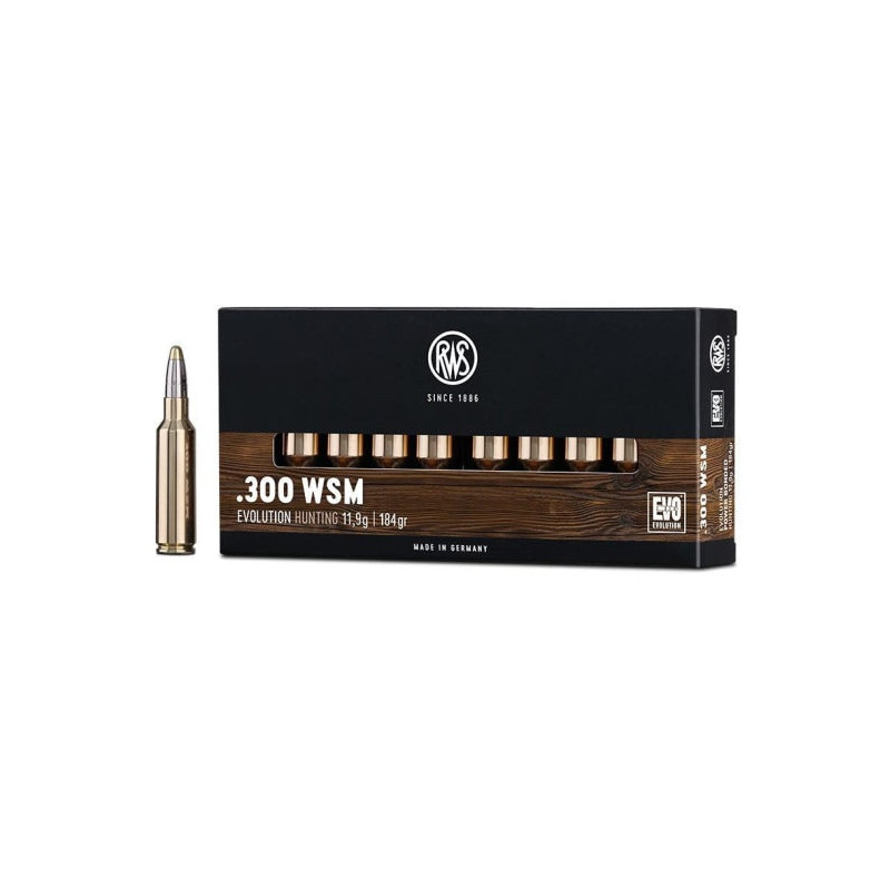 Balles RWS Evo - Cal. 300 WSM