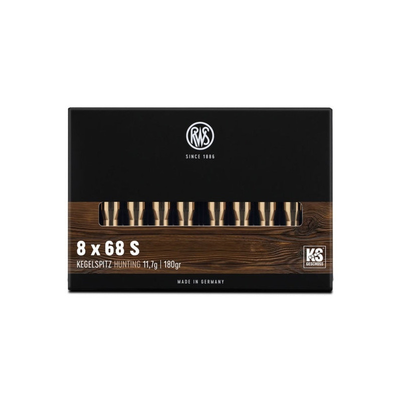 Balles RWS KS - Cal. 8x68S