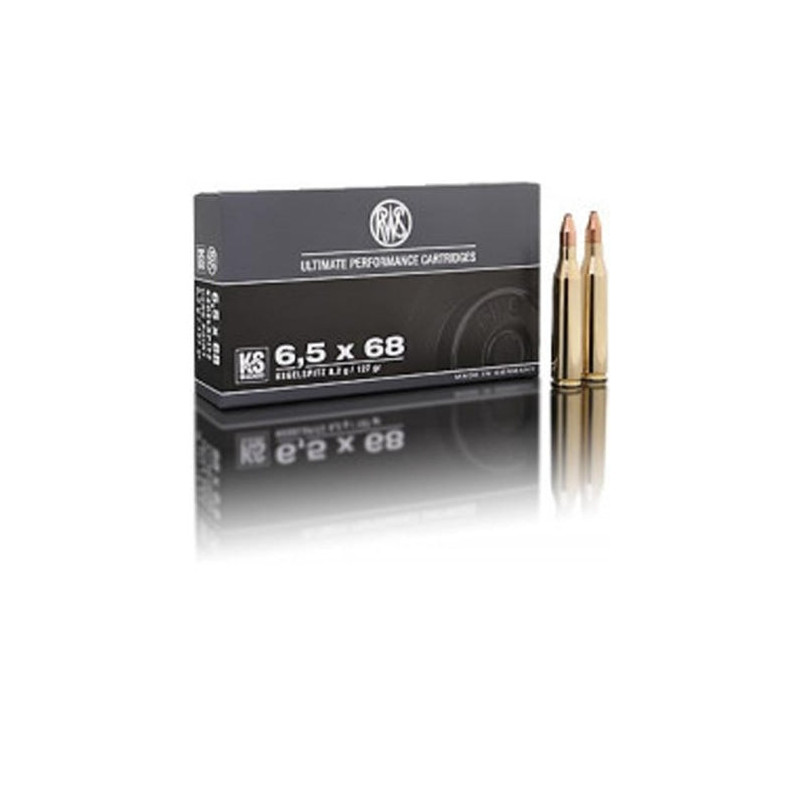 Balles RWS KS 8.2 g - Cal. 6.5x68