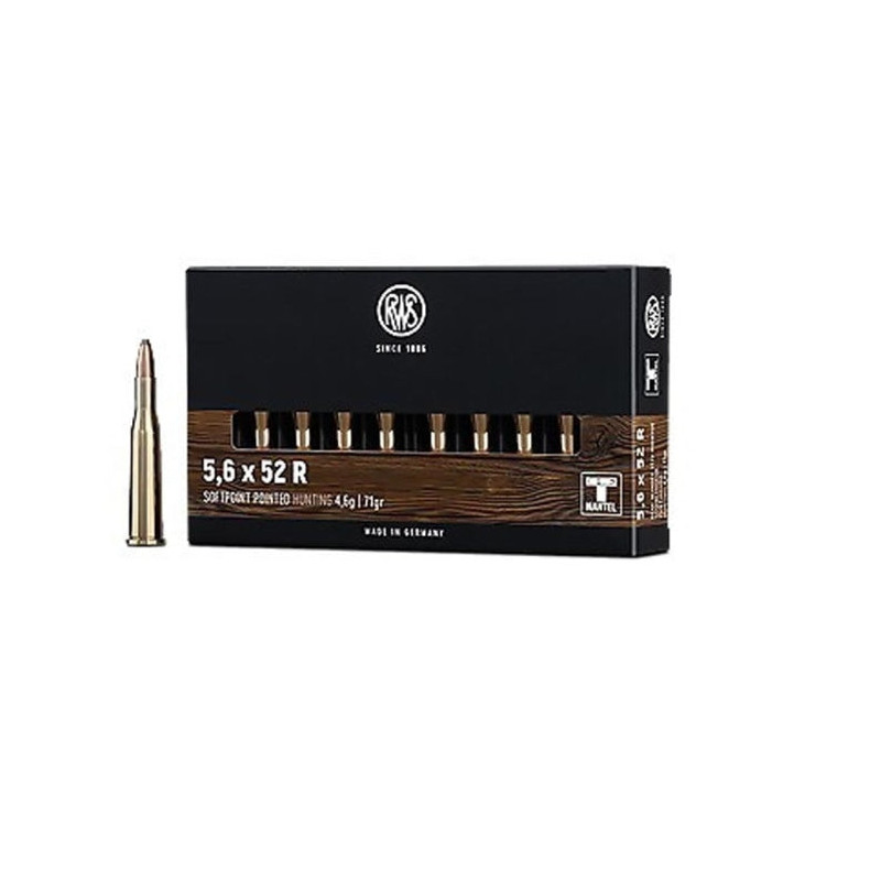 Balles RWS tms - Cal. 5.6x52 R