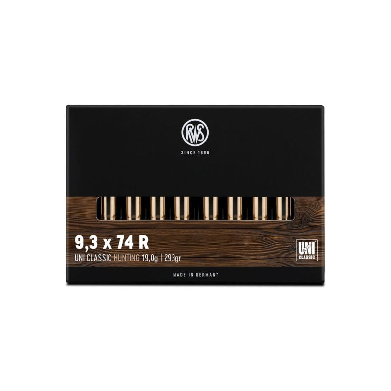 Balles RWS Uni Classic - Cal. 9.3x74 R