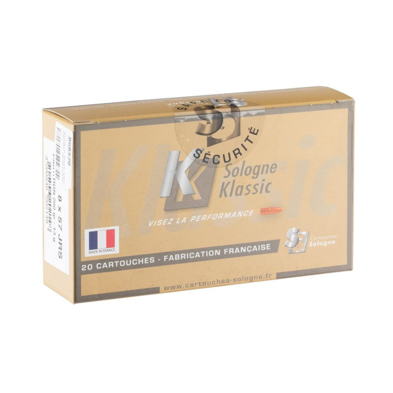 Balles Sologne - Cal. 8x57 JRS