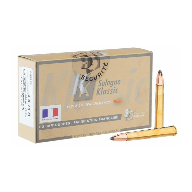 Balles Sologne - Cal. 9.3x74R