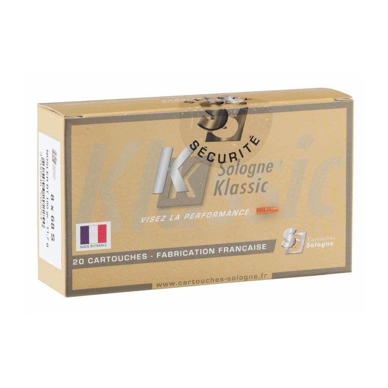 Balles Sologne Nosler Ballistic TIP - Cal. 8x68 S