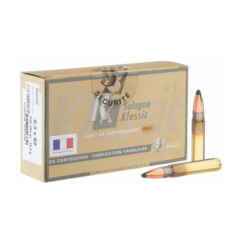 Balles Sologne Nosler Partition - Cal. 9.3x62