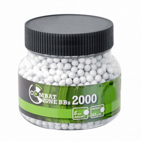Billes Combat Zone x2000 Cal,6 mm