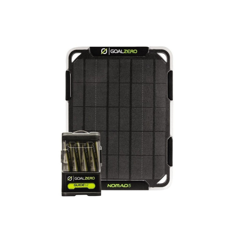 Batterie portative Goal Zéro Guide 12 Panneau solaire Nomad 5 / Kit