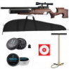 Carabine PCP Aselkon Mx6 Régulateur Jet Black - 19 Joules