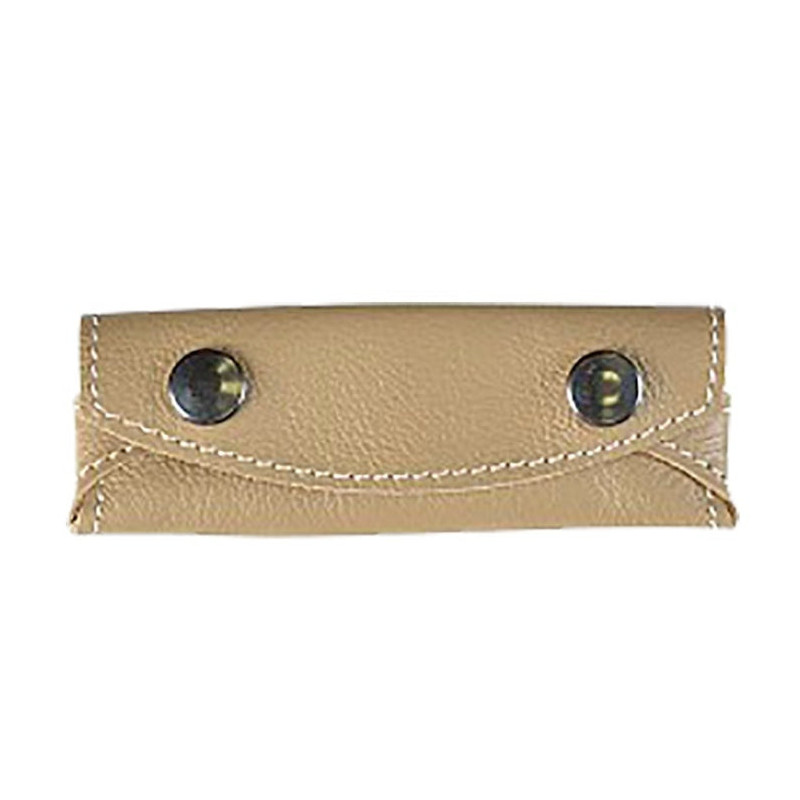 Etui Pielcu Fleur de Cuir Beige - 110x38x10mm