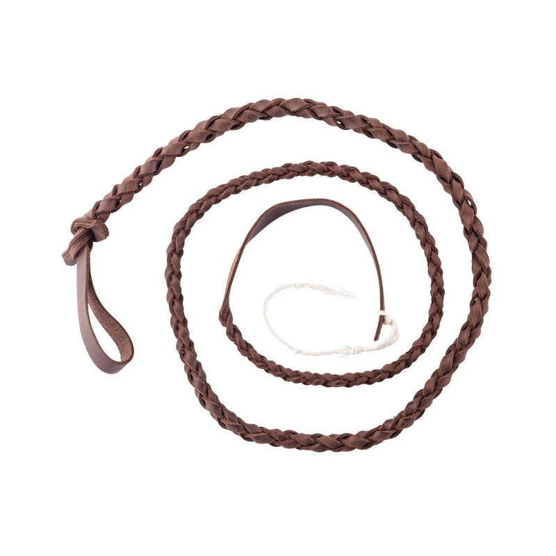 Flotte en Cuir Tressé Country Sellerie Standard pour Fouet