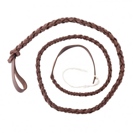 Flotte en Cuir Tressé Country Sellerie Standard pour Fouet