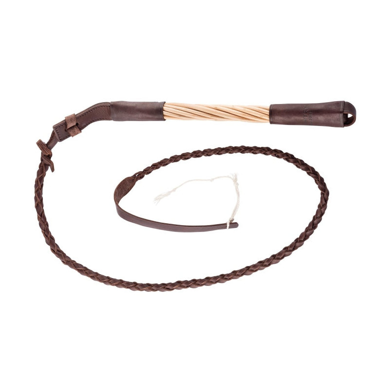 Fouet de Chasse Country Sellerie Manche en Saule