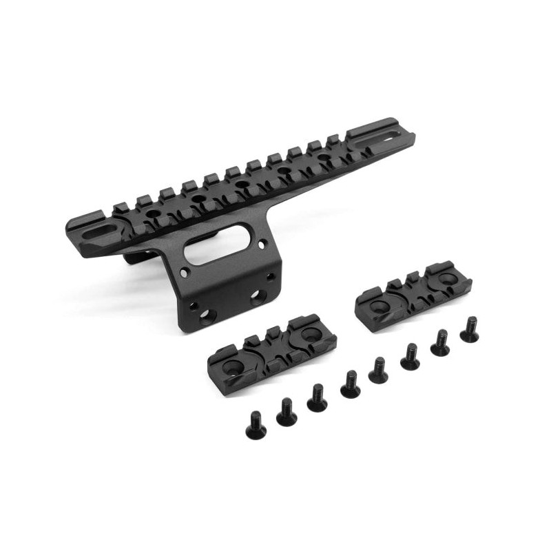 Front rail set noir pour AAC T10