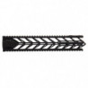 Garde main Lancer Tactical M-Lok 12' aluminium avec mire intégrée