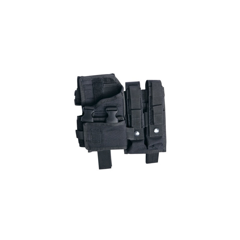 Holster Cuisse ASG MP5K/M11/MP7/VZ61 - Noir