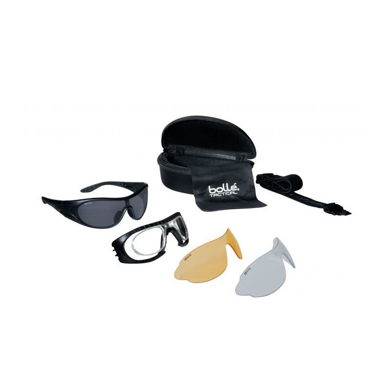 Kit lunettes Bollé Raider 3 écrans insert optique