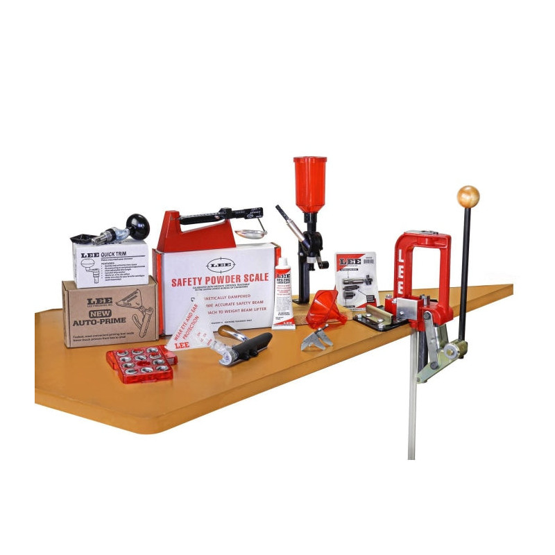 Kit presse de rechargement Lee Precision Mono Station et accessoires