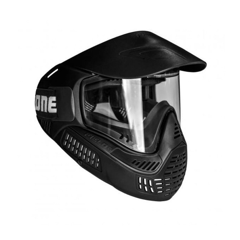 Masque Paintball One écran simple noir