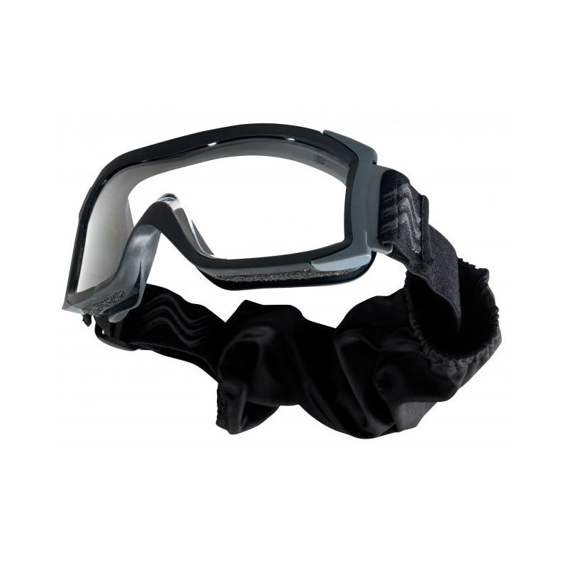 Masque tactique Bollé X1000 Noir double écran incolore