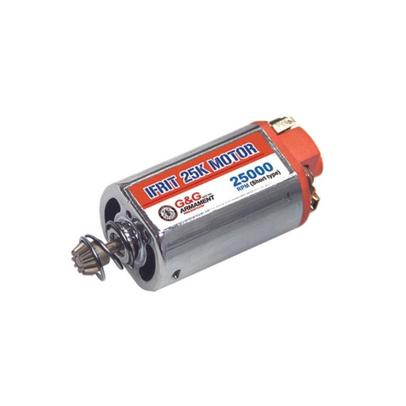Moteur G&G Armament IFRIT Axe Court 25 000RPM Orange