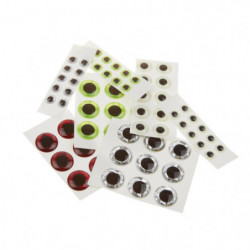 Oeil relief MDC autocollant