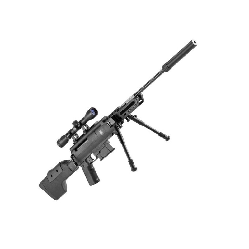 Pack Carabine à plomb Black Ops Sniper - Cal. 4.5