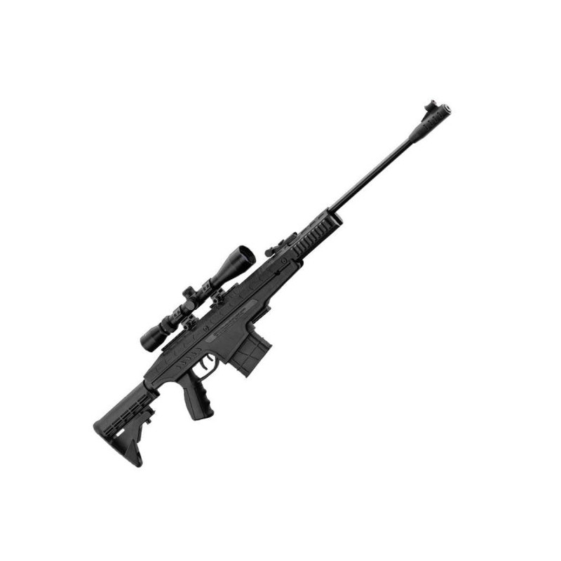 Pack Carabine à plomb BO Manufacture Tactique Pendleton Lunette 4x32 - Cal. 4,5