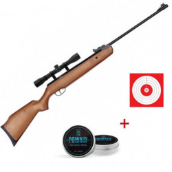 Pack carabine à plomb Crosman Copperhead avec lunette 4x32 - Cal. 4.5
