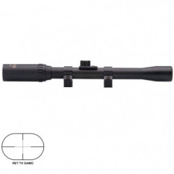 Pack Carabine à plomb Crosman Vital Shot - Cal. 4.5 Lunette de tir Gamo 4x20 TV Plombs plats Powair Cibles ASG14x14