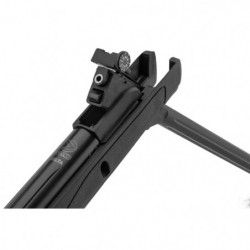 Pack Carabine à plomb Gamo Delta Black synthétique avec cibles et plombs - Cal. 4.5
