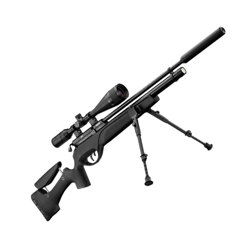 Pack carabine à plomb Gamo Hpa PCP avec lunette 6-24x50 et accessoires