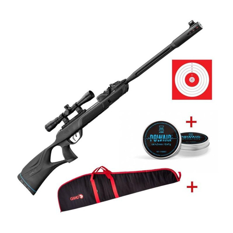 Pack carabine à plomb Gamo Roadster IGT - accessoires - Cal. 4.5