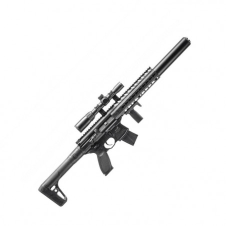 Pack Carabine à plombs Sig Sauer Mcx CO² Lunette 1-4x24 WR - Cal. 4.5