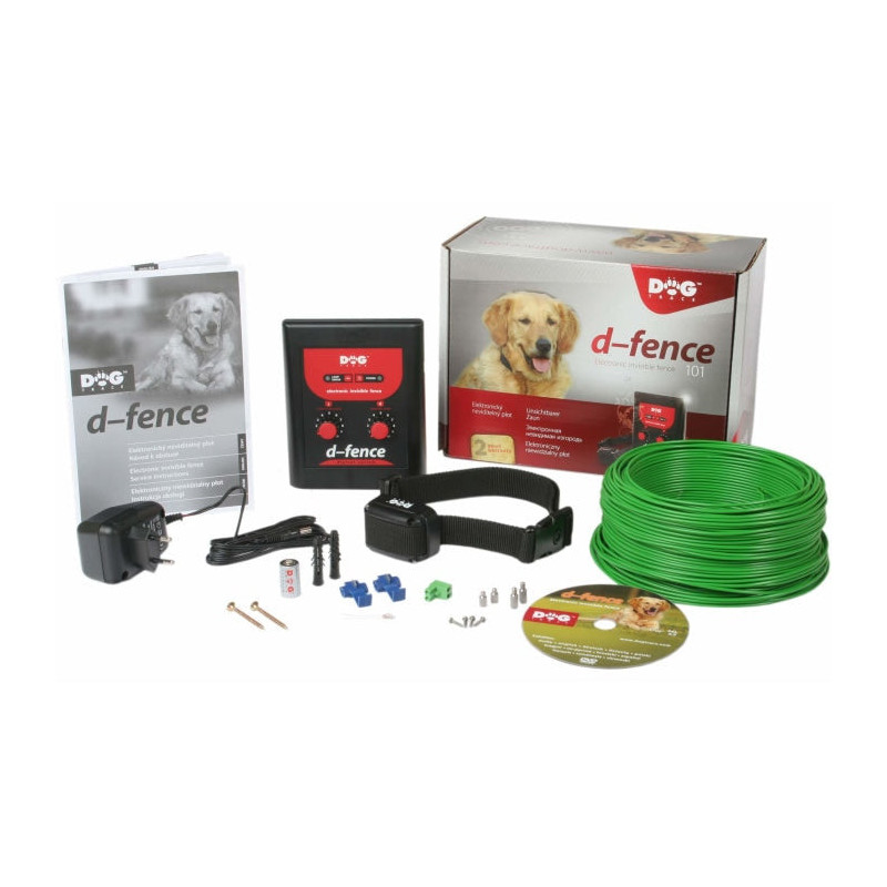 Pack clôture électronique anti-fugue d-fence 101 Dog Trace